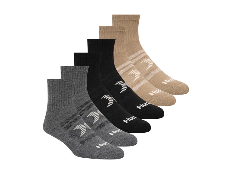 Hurley Men's 12-Pairs Quarter Crew Socks - Gallery 16