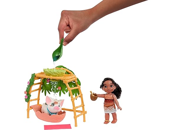 Mattel Disney Moana 2 Simea & Pua Bathtime Playset