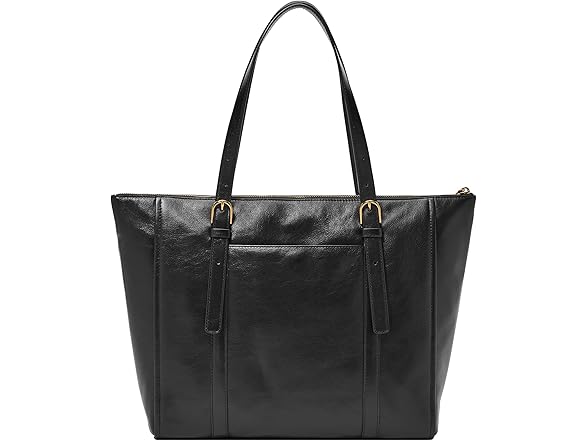 Fossil Womens Carlie Leather Tote Bag