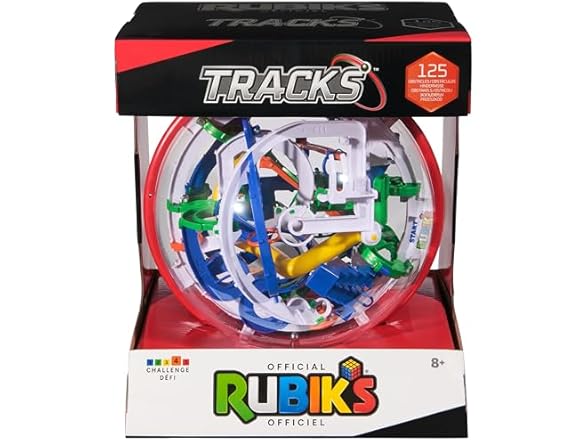 Rubik's Rubik’s Cube, Rubik’s Tracks 125 3D Gravity Maze & 3