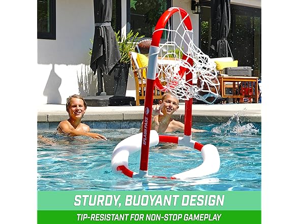 GoSports Pass Floating Pool Football Game