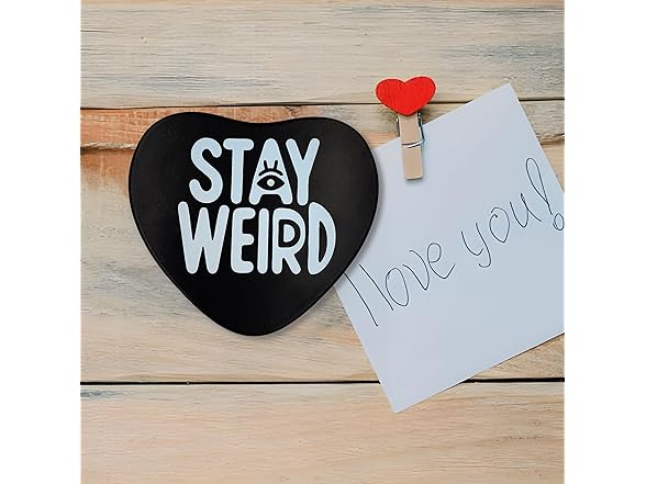 Aimery Wooden Plaque - Stay Weird
