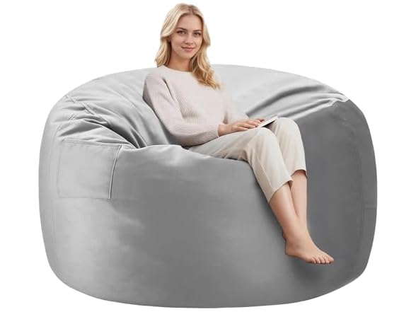 Adult Bean Bag Chair, Giant Beanbag