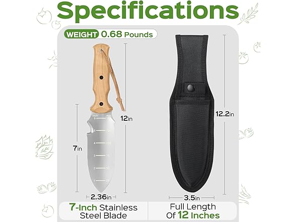 STRFOG Hori Hori Garden Knife