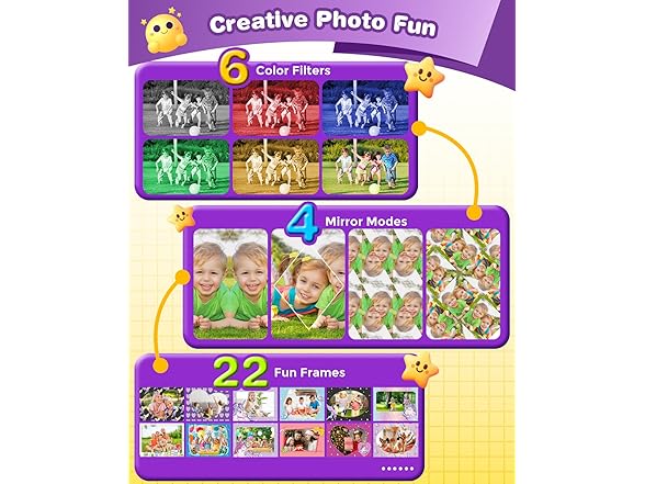 Ploomen Kids Instant Print Camera