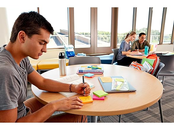 Post-it Super Sticky Notes, 3x3 in, 6 Pads