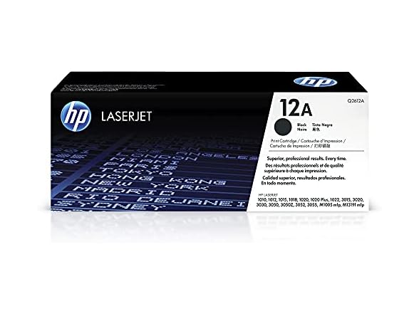 HP Q2612A Toner Cartridge Black