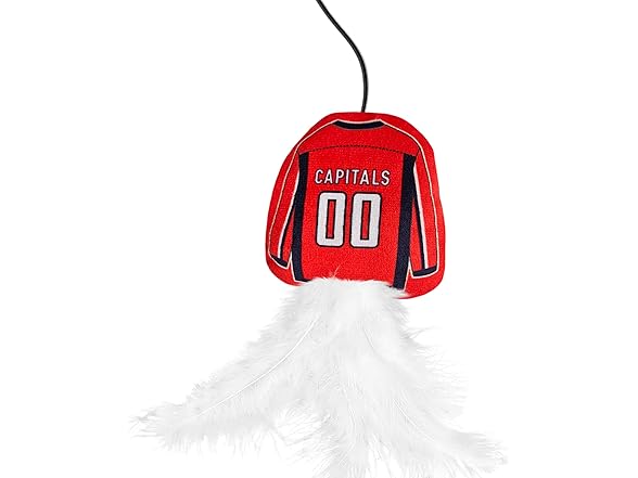 NHL Washington Capitals Team Jersey Wand with CAT NIP