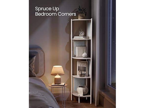 VASAGLE 5-Tier Corner Shelf Stand