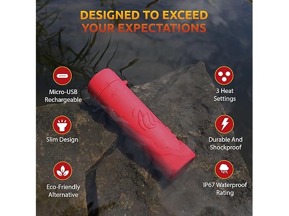 Panther Rechargeable Hand Warmer Waterproof