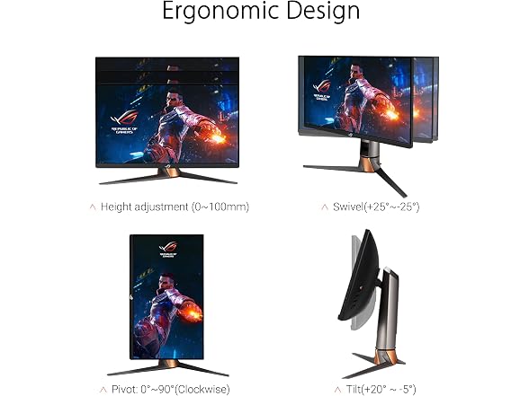 ASUS ROG Swift PG27AQN Gaming Monitor