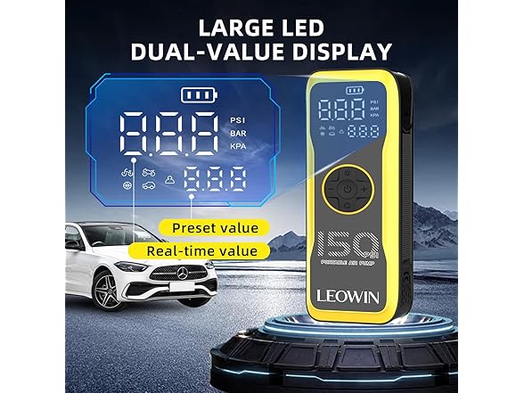 Digital Tire Air Pump