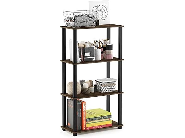 Furinno Furinno TURN-S-TUBE Storage Shelves, 4-T