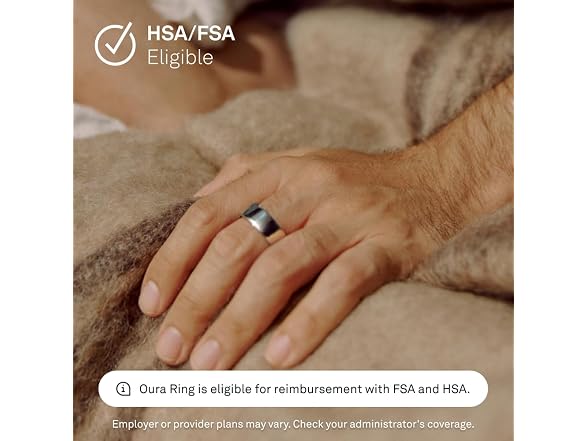 Oura Ring 4 Smart Ring - Metallic (Refurbished)