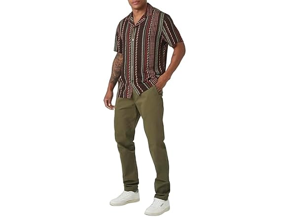 Forever 21 (33) Twill Mid-Rise Slim-Fit Pants