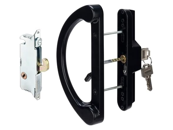 Patio Sliding Door Lock with Key