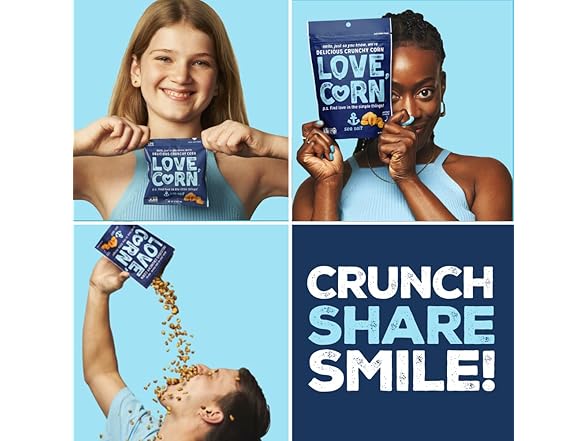 LOVE CORN Variety Snack Pack 20 Bags