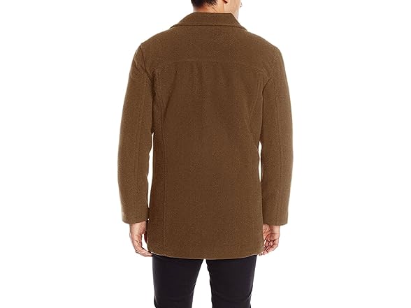 Cole Haan Car Coat (L) Camel