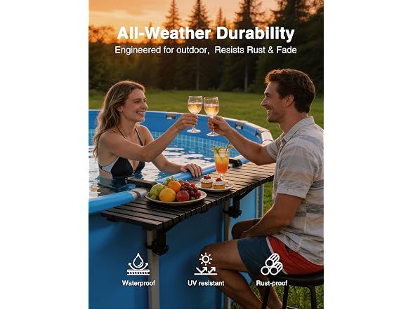 Kompoll Above Ground Pool Bar 110LBS