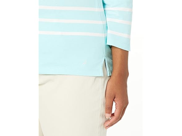 Nautica Aruba Stripe Boat Neck (S)