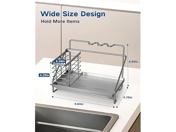 Sponge Holder for Kitchen Sink