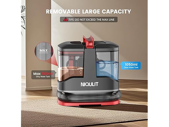 NIQULIT Portable Spot Cleaner Machine