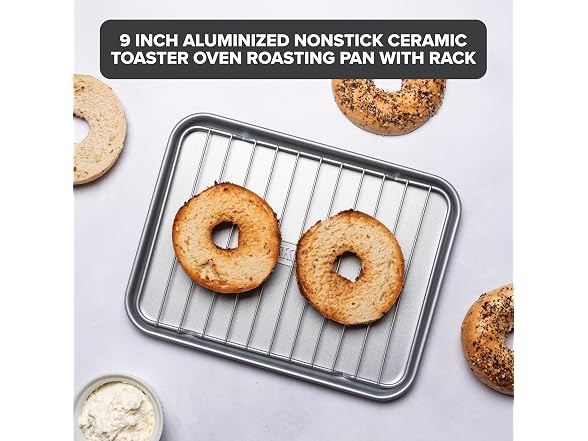 Viking Aluminized Steel Nonstick Toaster Oven Roasting Pan