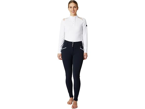 Horze Women (10) Sianna Equestrian Show Shirt