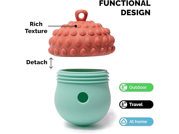 POPUPJOYS Interactive Treat Dispensing Dog Toys