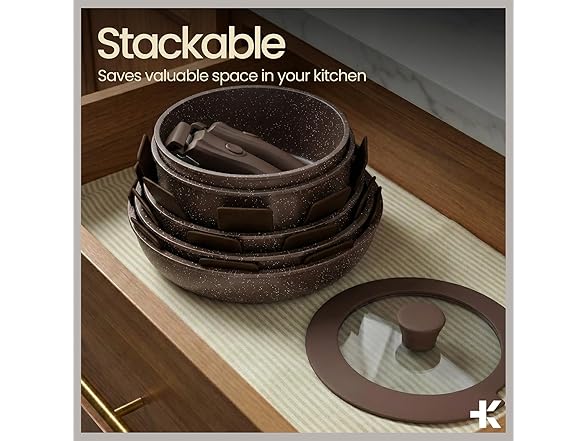 Bakken- Swiss Kitchen Cookware 15-pc Set