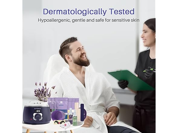 BLITZWAX Brazilian and Bikini Waxing Kit