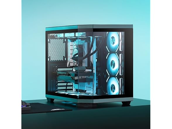 LTC 120mm Case Fan, ARGB, Black