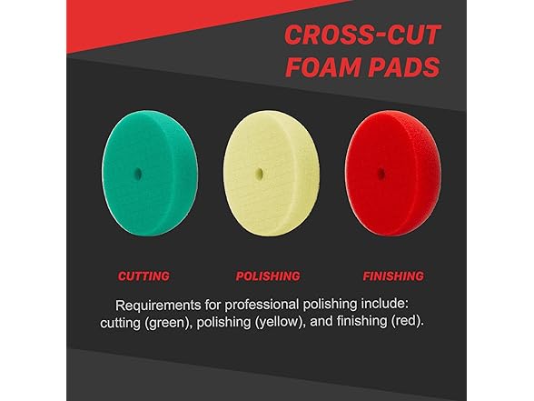 Maxshine 6" Universal Cross Cut Polishi