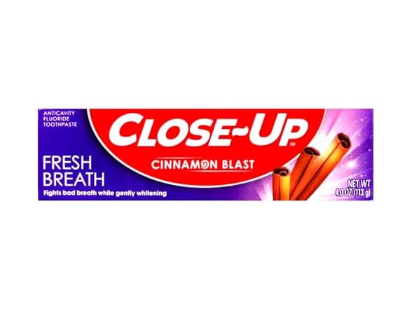 Close Up Fluoride Toothpaste Red Gel 4oz