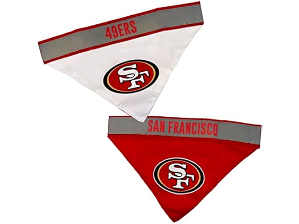Pets First NFL Dog Tie Bandana Scarf Bib