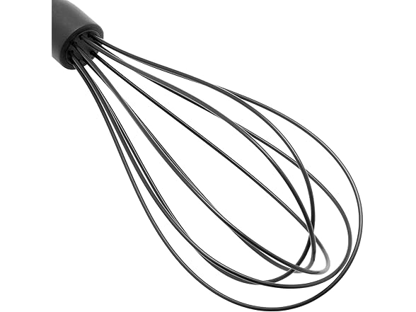 HENCKELS Silicone Onyx Cooking Utensils, Whisk