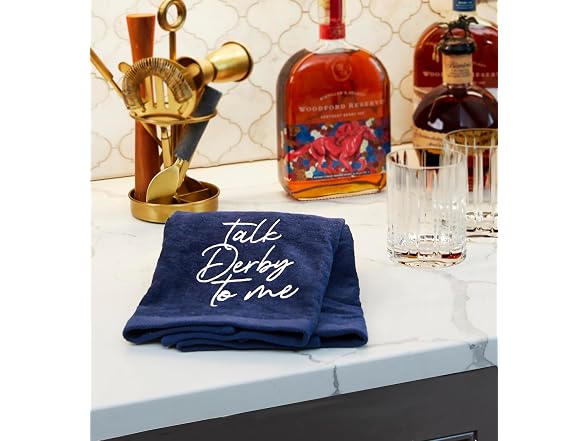 SKL Home Talk Derby 100% Cotton Embroidered 2pc Hand Towel Set