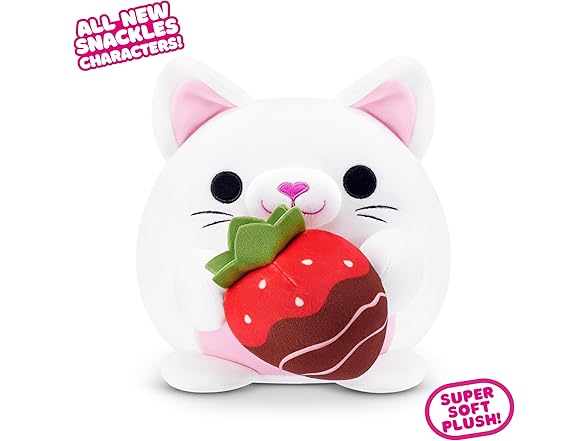 Snackles Valentine’s Edition 8-Inch Plush Toy