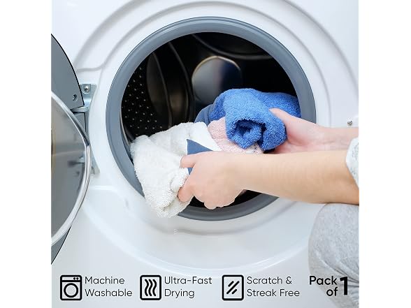 Superio Microfiber Squeegee Mopping Towel 10 PK