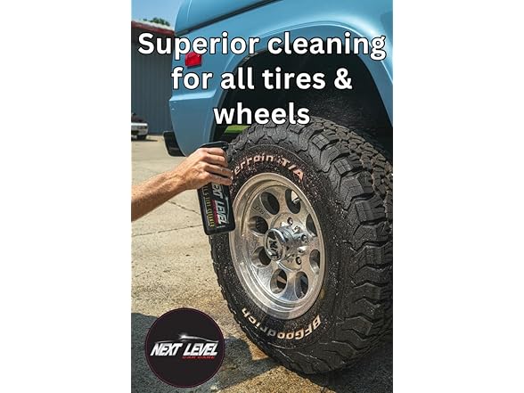 Next Level Car Care Wheel and Tire Cleaner