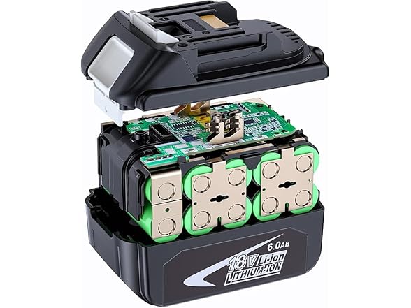 Simple Plus Replacement Battery Makita 18V 6Ah 2pk