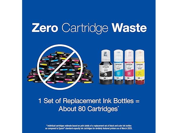 EpsoEpson 502 EcoTank Ink Ultra-high Capacity Black Bottle