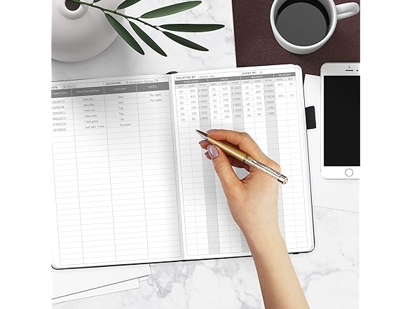 Small Business Inventory Ledger Book A5
