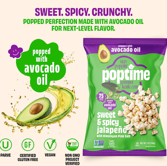 (50ct) Poptime Popcorn - Spicy Jalapeno - Gallery 16