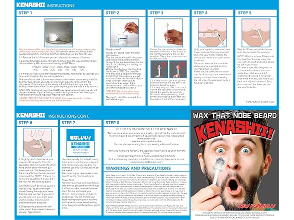 KENASHII | Nose Wax Kit 100 g