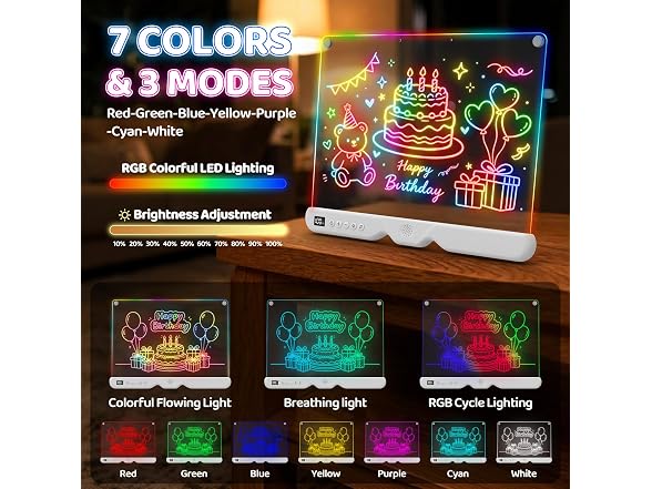 16" LED Drawing Board for Kids