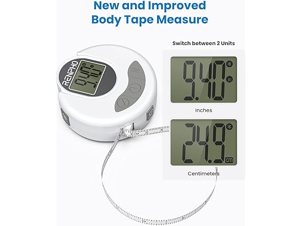 RENPHO RENPHO Body Measuring Tape, Bluetooth Sm