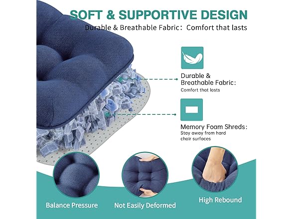 BETU Chair Cushions for Dining Chairs