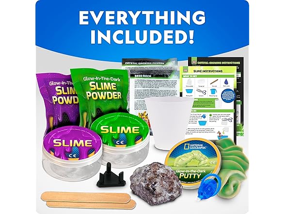 Blue Marble NATIONAL GEOGRAPHIC Mega Science Kit