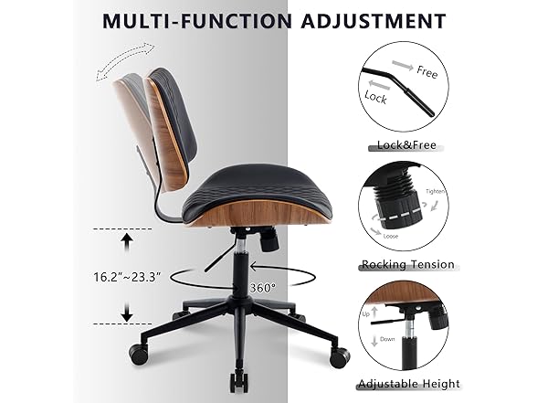 Black Home Office Chair